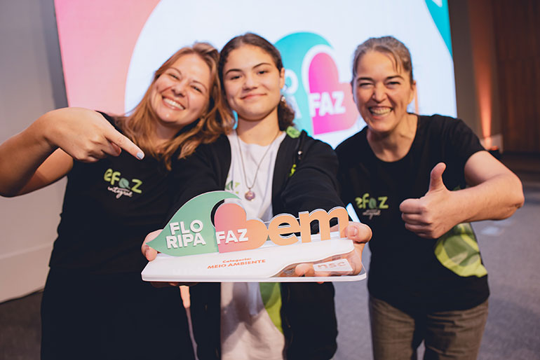 Escola da Fazenda (EFAZ) vence na categoria Meio Ambiente do Prêmio Floripa Faz Bem!