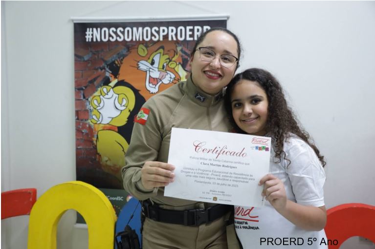 PROERD realiza formatura de 1.000 crianças dia 18