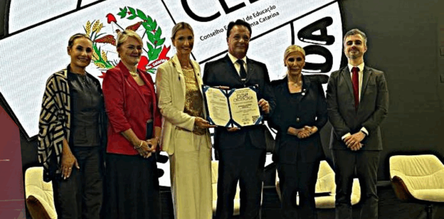 Reconhecimento que fortalece a Educação Catarinense!