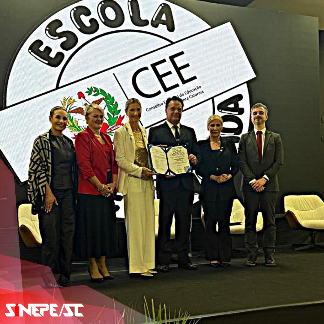 Reconhecimento que fortalece a Educação Catarinense!
