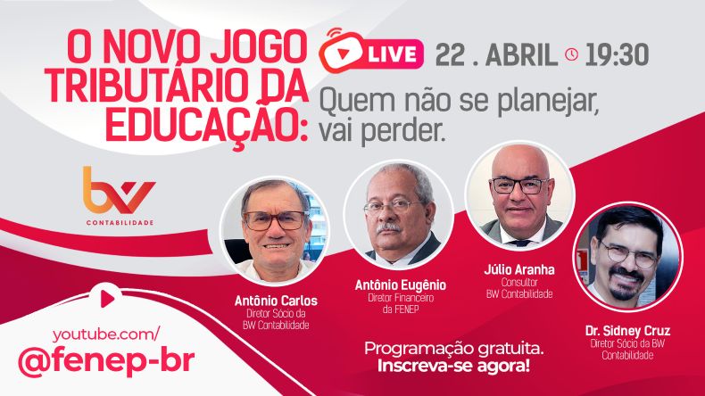 Live Fenep Reforma Tributária abril